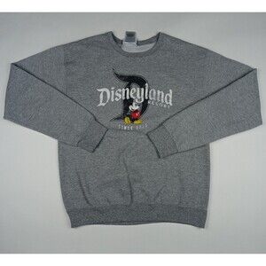 DISNEYLAND Resort Crew Neck Sweatshirt Mickey Mouse Women's Size Small Pullover